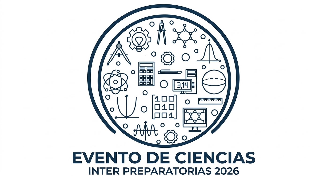 Logotipo Evento de Ciencias Inter Preparatorias 2026